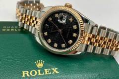 Rolex-Datejust-36mm-Diamonds-Chocolate-Jubilee-Dial-Steel-18K-Rose-Gold-Unisex-Wristwatch